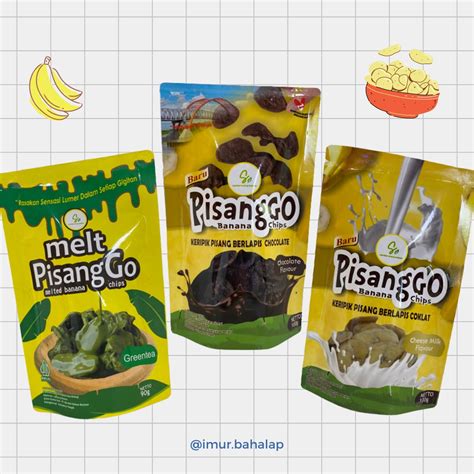 Jual Banana Chips Pisang Go Dengan Berbagai Varian Rasa Shopee