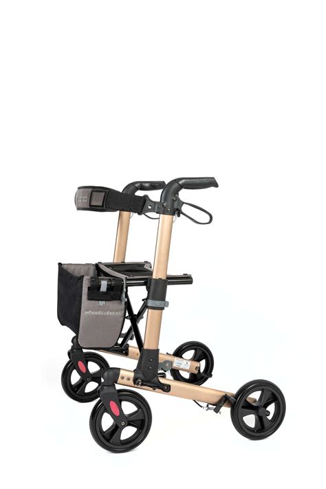 Rollator Track Champagne Wheelzahead®