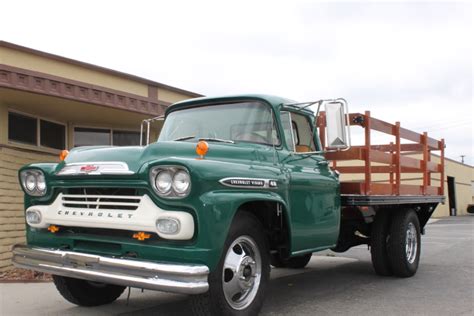 1959 Chevrolet Viking 40 1 1 2 Ton Stake Bed Truck Resto Mod The