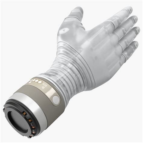 Wrist Bionic Hand Deka Rigged D Model Turbosquid