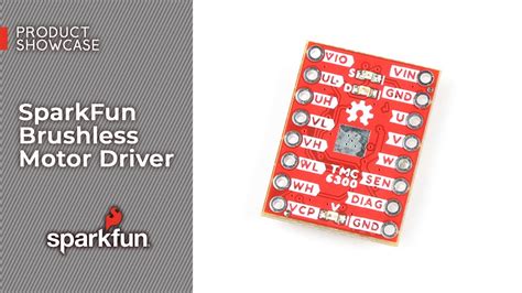 Product Showcase Sparkfun Brushless Motor Driver Youtube