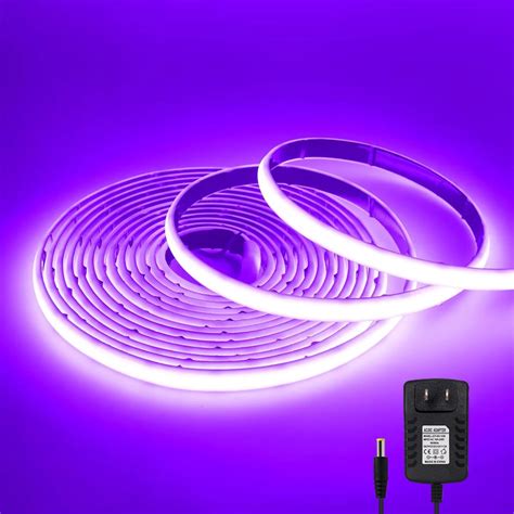 Amazon Wisada 12V COB LED Neon Light Strip Self Adhesive IP68