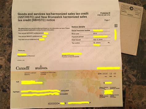 Our Canada Dream Diary Gst Hst Credit