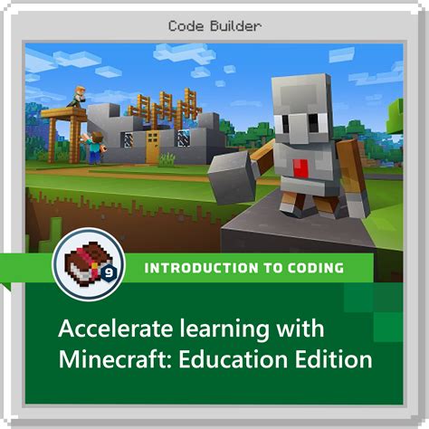 Code BuilderIntroduction to coding Accelerate learning with Minecraft ...