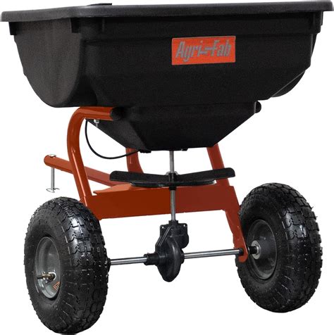 Agri Fab Inc 45 0530 131 85 Lb Tow Broadcast Spreader Blackorange