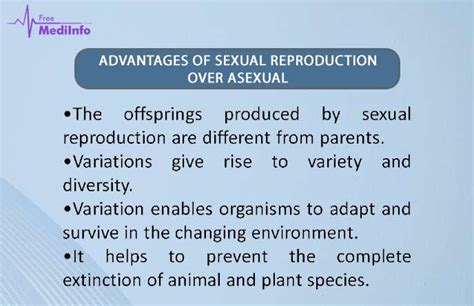 Advantages Of Sexual Reproduction Freemediinfo