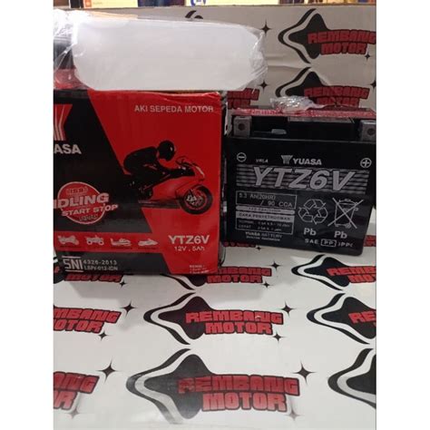 Jual N Aki Yuasa Ytz V Original Pcx Vario Aki Motor Original