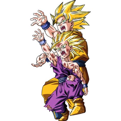 Teen Gohan Ssj2 Goku Render [sdbh World Mission] By Maxiuchiha22 On