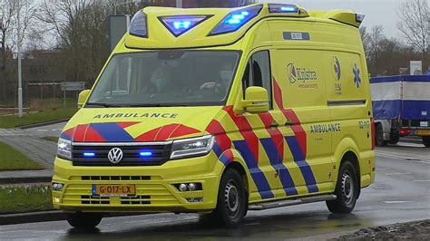 Otaris CR Ambulance 02 117 Dokkum Met Spoed Naar Het Ziekenhuis Vanaf