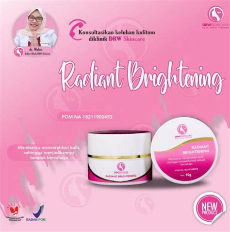 Krim Whitening Krim Flek Radiant Brightening Flek Drwskincare