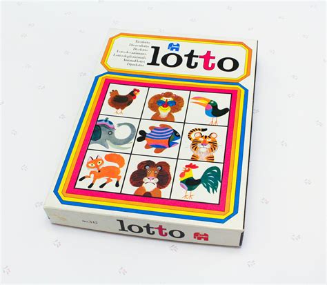 Animal Lotto Game For Kids Matching Game Set Animal Game For Etsy