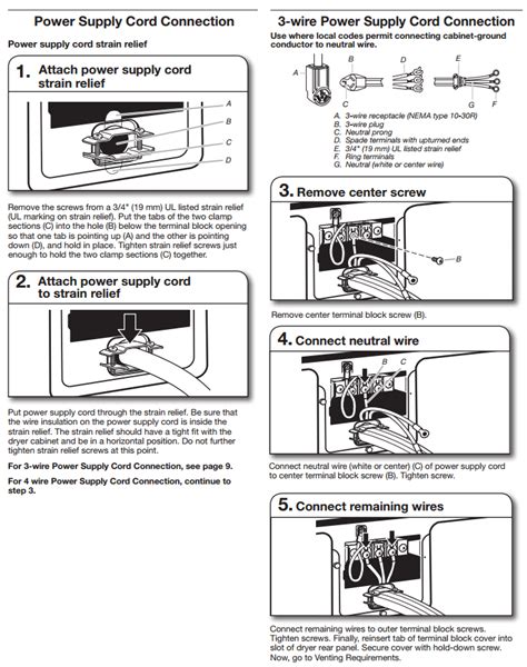 Wiring 4 Prong Dryer