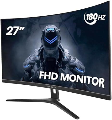 Amazon ZZA Gaming Monitor 27 Inch Curved 180Hz 165Hz 144Hz 1ms