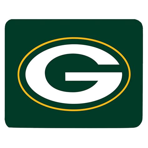 Green Bay Packers Neoprene Logo Mouse Pad - Sports Unlimited