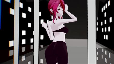 【rosaria Gym Outfit Mmd】 Genshin Impact Bla Bla Bla Dance Youtube