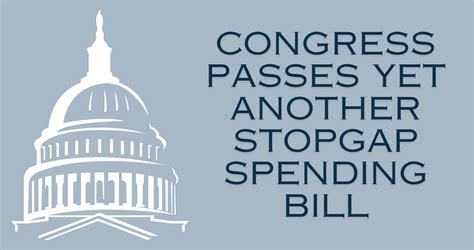 Congress Passes Yet Another Stopgap Spending Bill — Constitution Partners