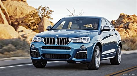 2016 Bmw X4 M40i In Long Beach Blue Metallic Paint Front Hd