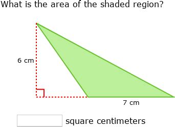 IXL Area Of Rectangles Triangles And Parallelograms 6th Grade Math