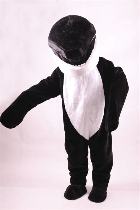 Killer Whale Mascot Costume (Thermolite) Free Shipping