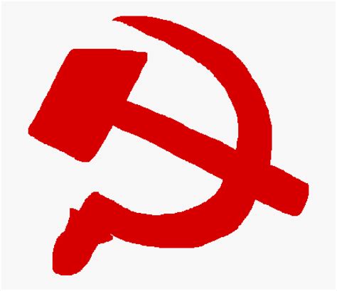 Red Hammer And Sickle Hammer And Sickle Png Transparent Png