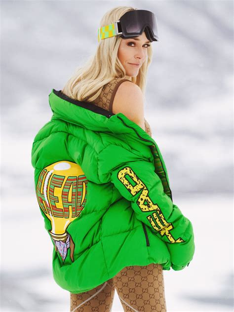 Lindsey Vonn Is Peak Luxury In Gucci On The Slopes