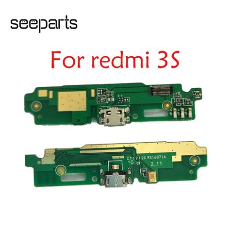 For Xiaomi Redmi 3s Usb Dock Connector Charging Port Flex Cable For