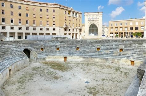 Premium Photo Roman Amphitheatre In Lecce