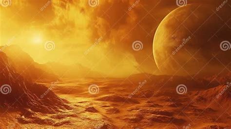 On the Surface of the Planet Venus Stock Photo - Image of mercury ...