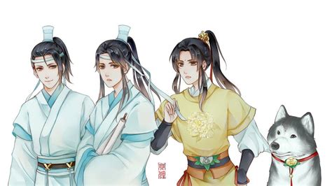 Anime Mo Dao Zu Shi Lan Sizhui Jin Ling Lan Jingyi Hd Wallpaper