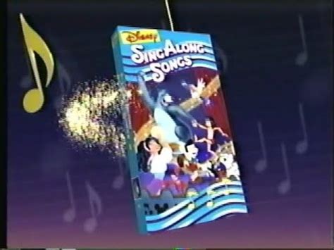 Disney S Sing Along Songs 1997 Promo YouTube