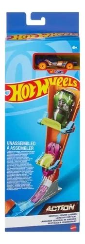 Hot Wheels Action Pista Juguete Acrobacias Torre El Ctrica Color Azul