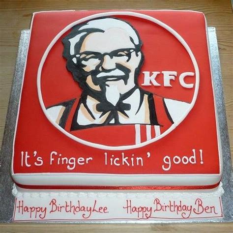 KFC Cake - Decorated Cake by The Maldon Cake Company - CakesDecor