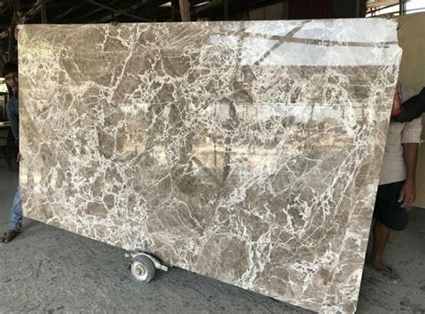 Beige Grey Fiasco Italian Marble For Flooring Thickness Mm At Rs