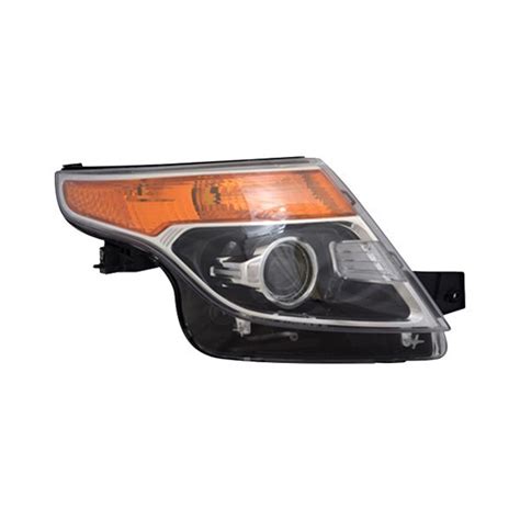 Replace® Ford Explorer With Factory Hid Xenon Headlights 2013 Replacement Headlight Lens And