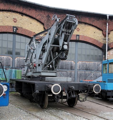 Der T Kirow Eisenbahndrehkran Edk Kran Am Im