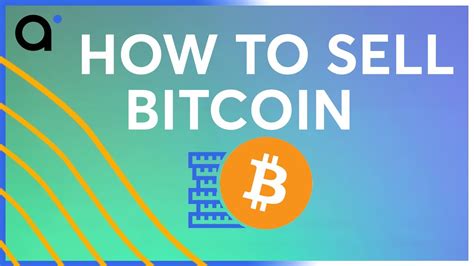 How To Sell Bitcoin Anycoin Direct Youtube