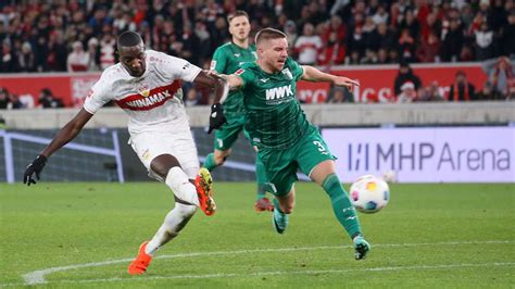 VfB Stuttgart gegen FC Augsburg Wie der VfB seinen Höhenflug fortsetzt