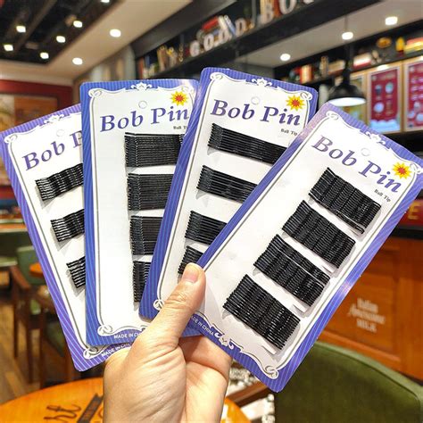 Jual JEPIT RAMBUT LIDI HITAM BOB PIN JEPIT PONI JEPIT SANGGUL