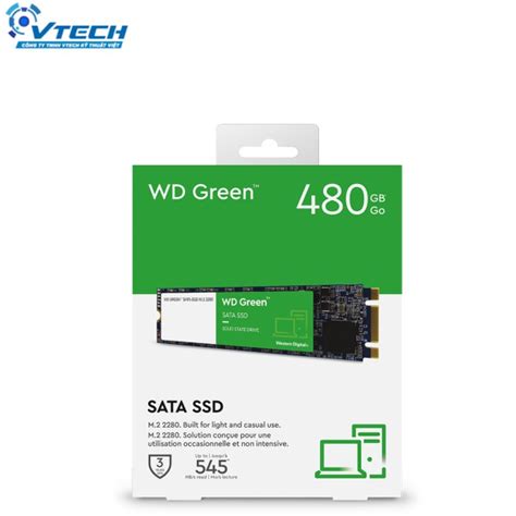 Ổ cứng SSD WD Green M 2 2280 Sata III 480GB WDS480G2G0B