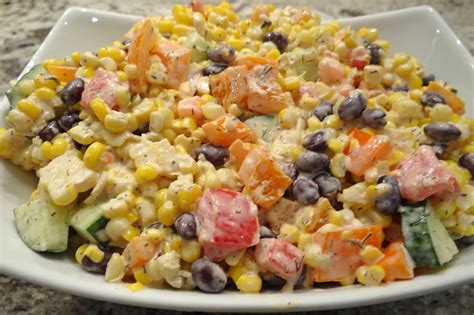 Summer Sweet Corn Salad Recipe Thompson Potato Farm