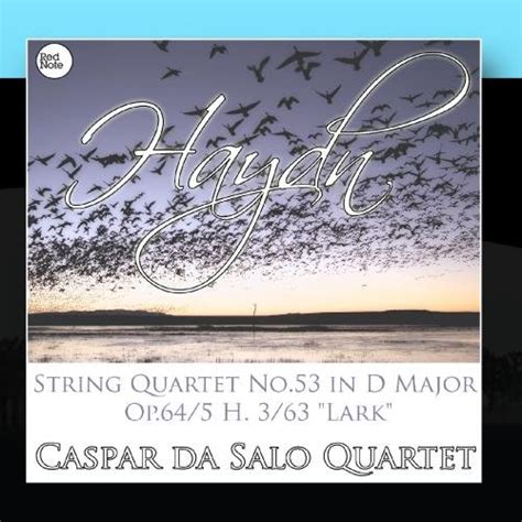 Amazon Haydn String Quartet No In D Major Op H