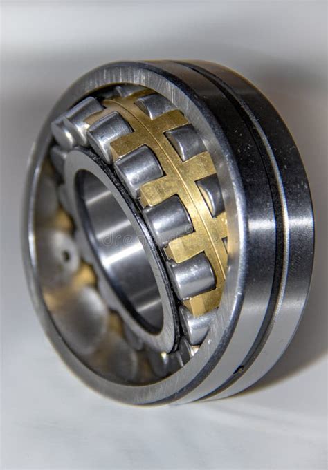 A Double Row Spherical Roller Bearings Stock Image Image Of Round