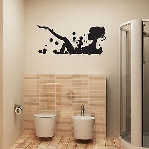 BAGNO Muro ARTE Adesivo Bambina Bolle In Bagno Parete In Vinile