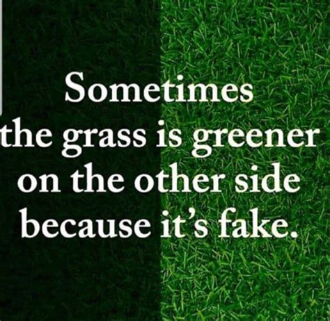 Let Them Go When They Think The Grass Is Greener On The Other Side Never Ever Beg For Love