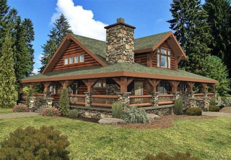 Deerfield Log Homes Cabins And Log Home Floor Plans Wisconsin