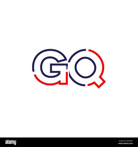 Gq Tech Logo Concept Design Stock Vector Image Art Alamy