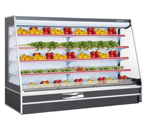 Soft Drinks Fridge Commercial Refrigerator Upright Vegetable Fruit