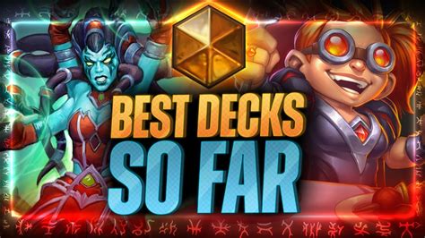 Top 5 Best Decks After The Miniset Hearthstone Best Decks Youtube