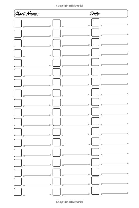 Printable Ohuhu Marker Color Chart Blank