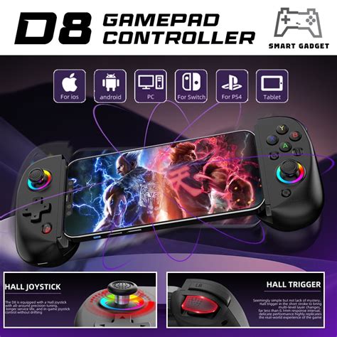 D Wireless Game Controller Handheld Gamepad Joystick With Turbo Axis